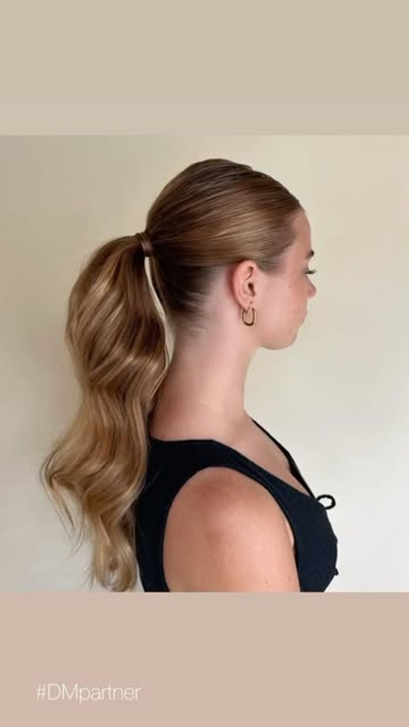 Too-Slick Ponytail