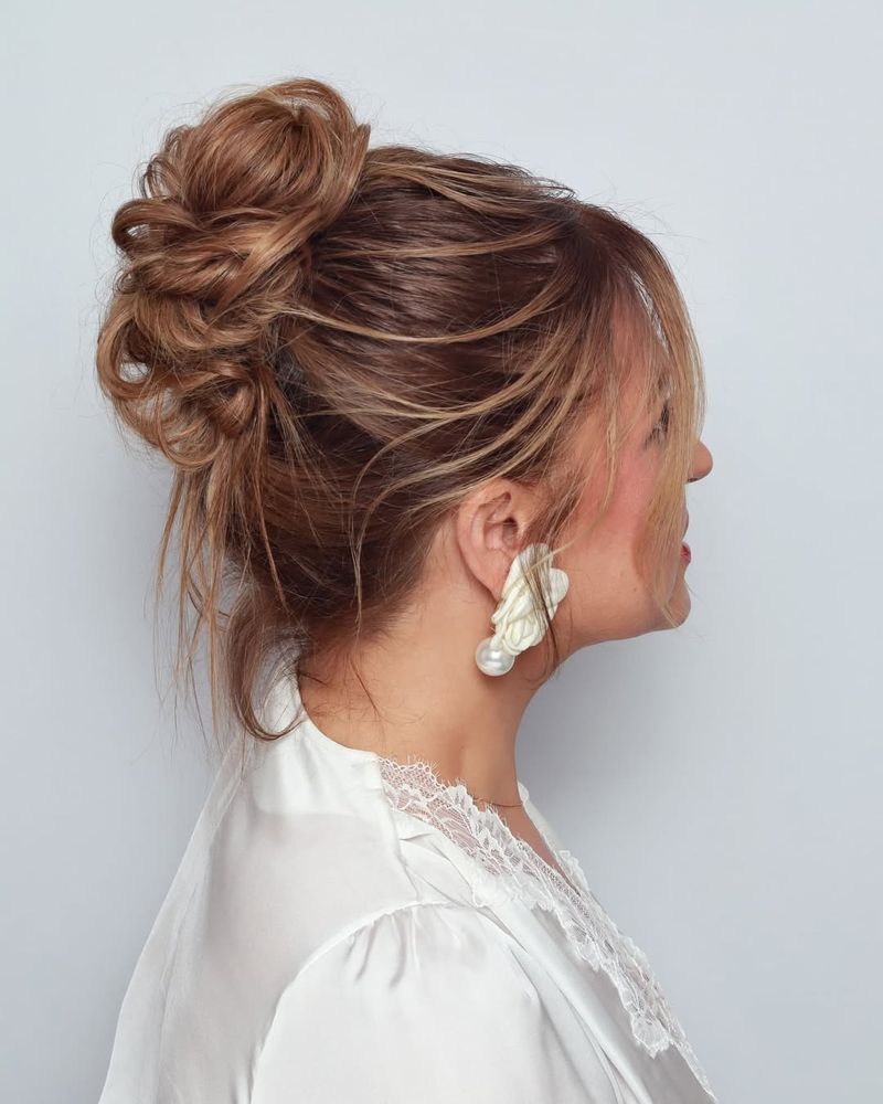 Chignon disordinato