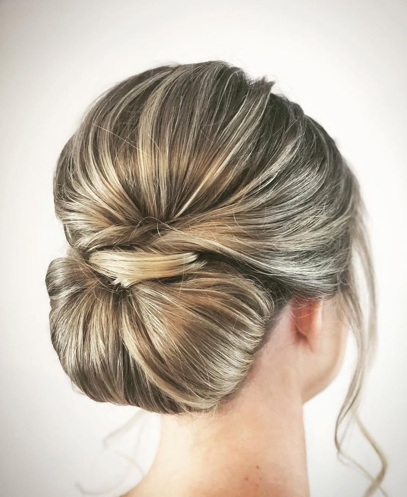 Chignon élégant