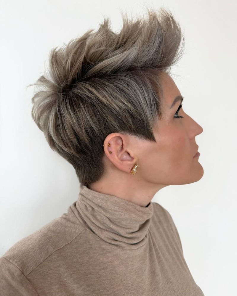 Pixie with a Mohawk Twist