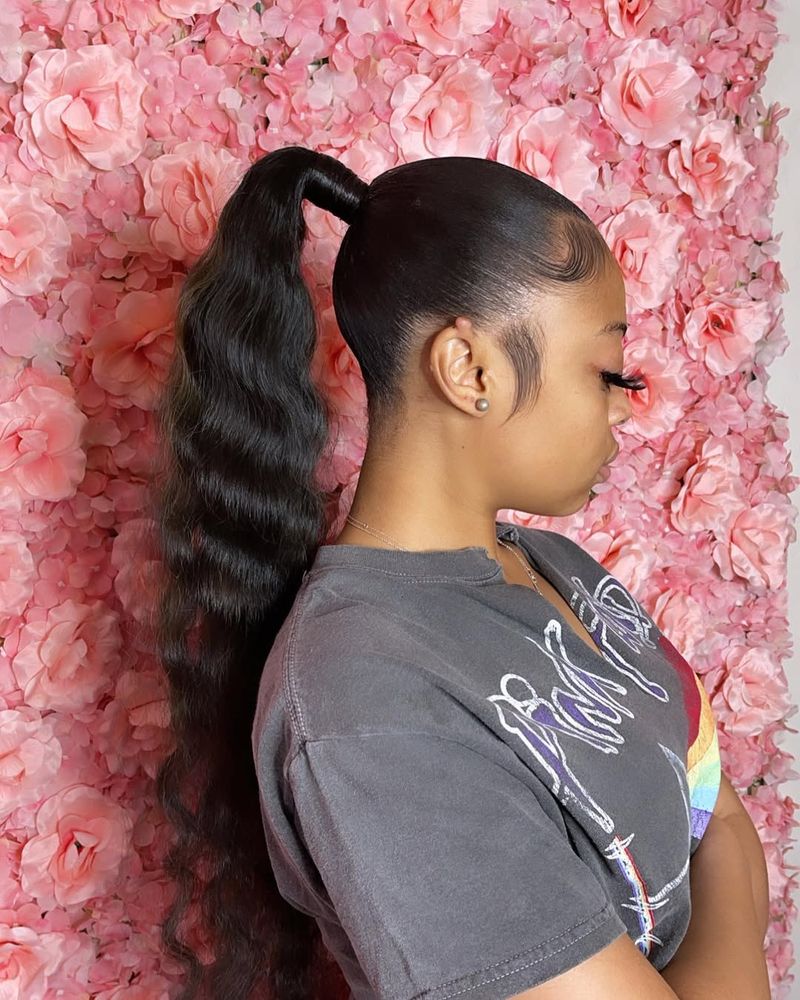 Sleek High Ponytail