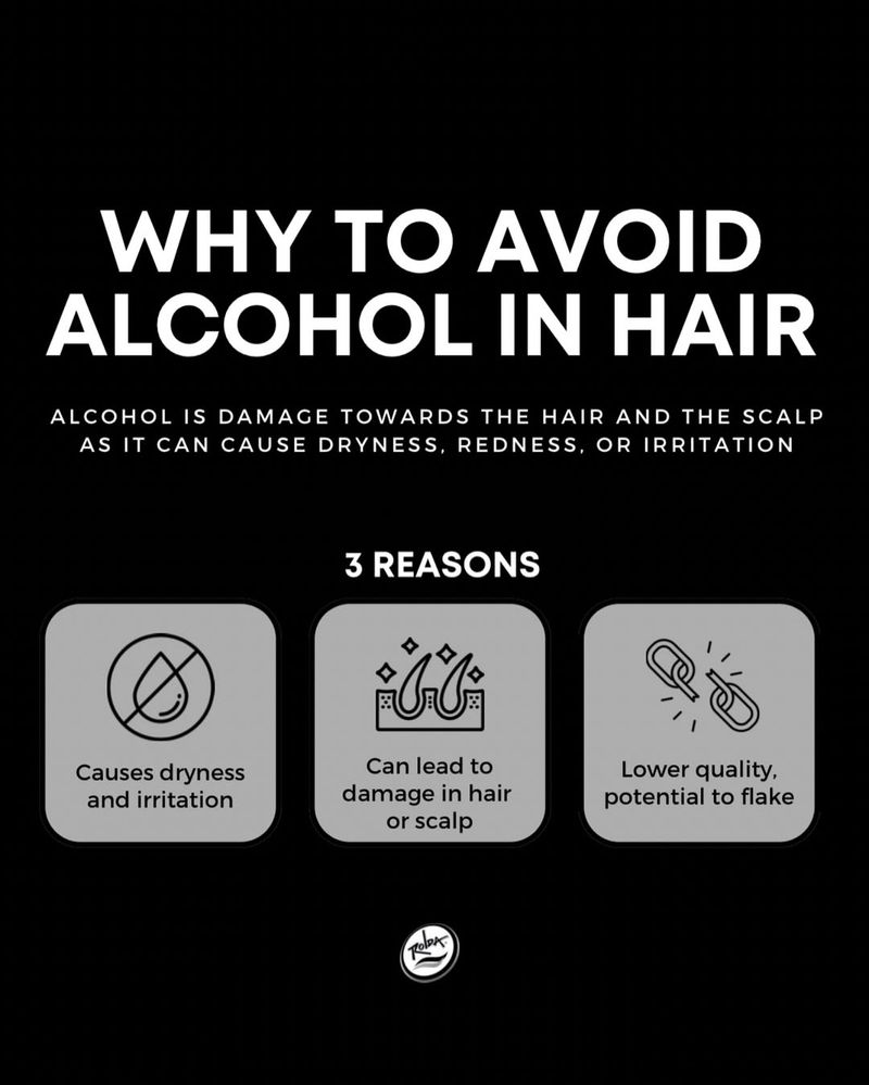 Avoid Products with Alcohol