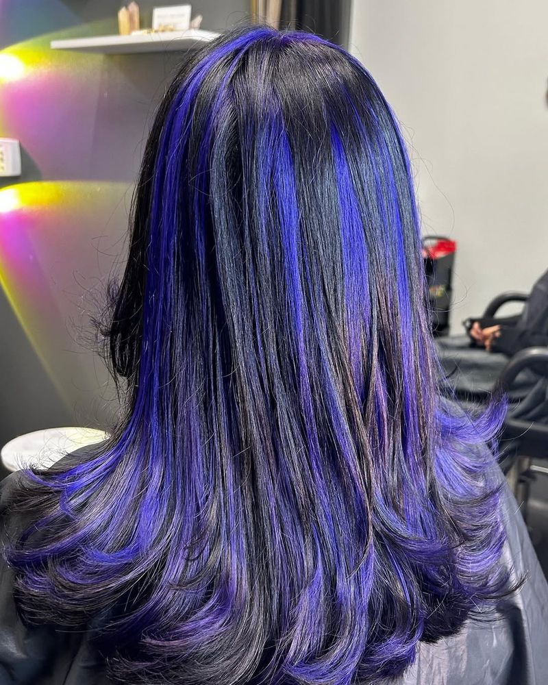 Electric Blue Bursts