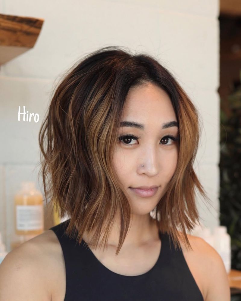 Messy Chic Long Bob