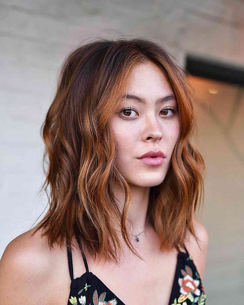 Choppy Bob with Balayage