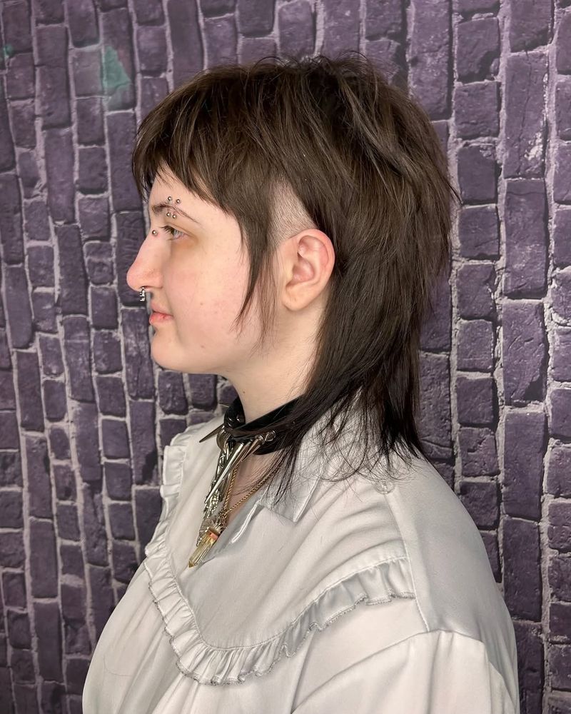 Edgy Shag with Undercut