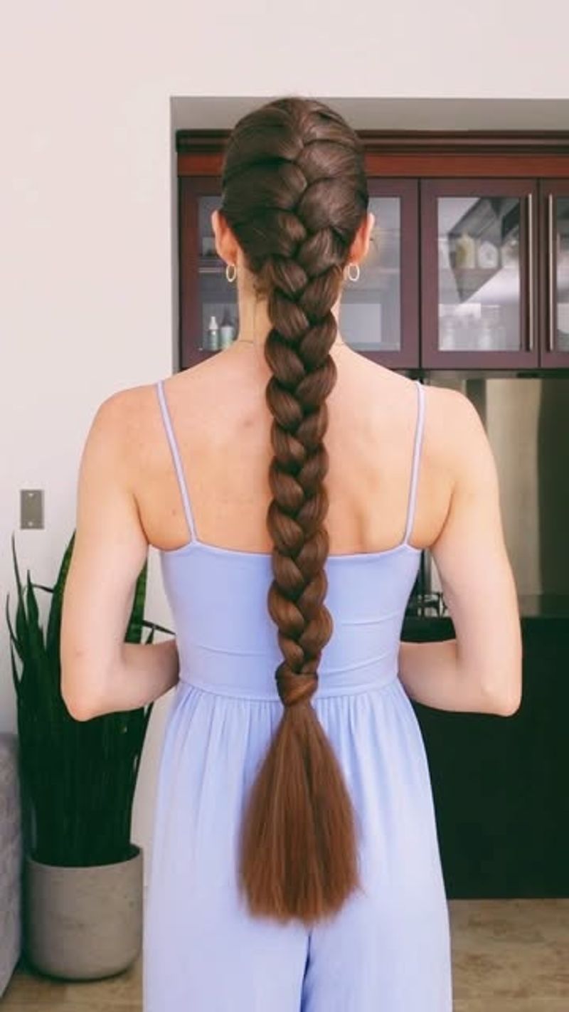 Tresse française classique