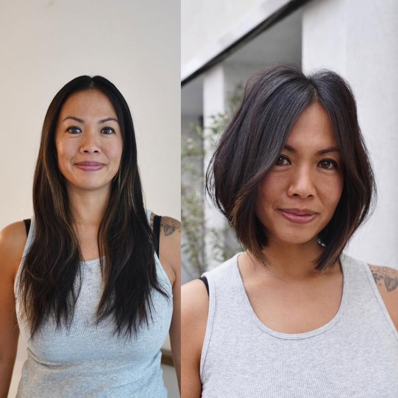 Trendy Layered Bob for Young Adults