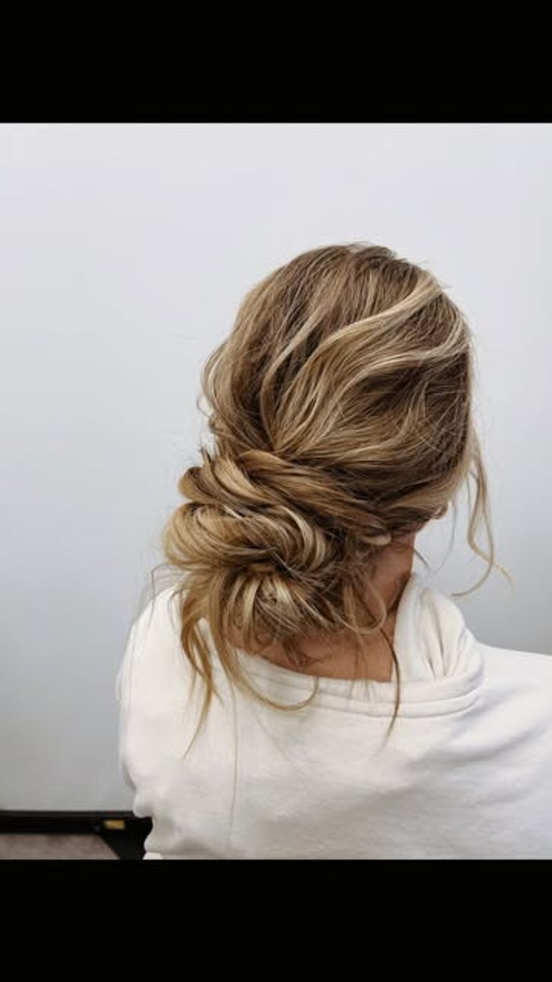 Beachy Waves Bun