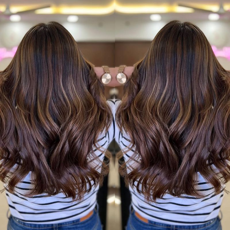 Balayage marrone