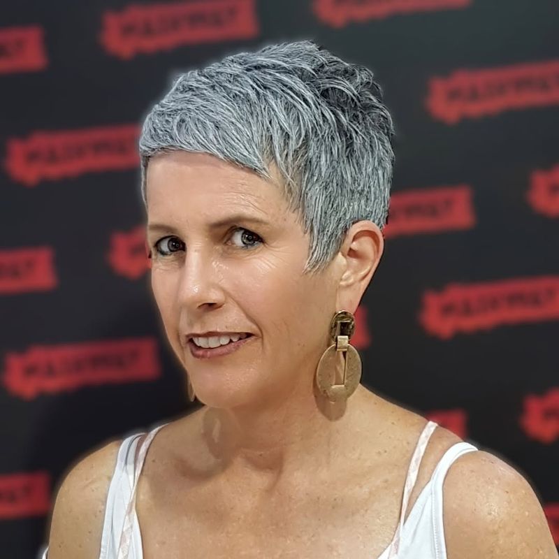 Classic Gray Pixie