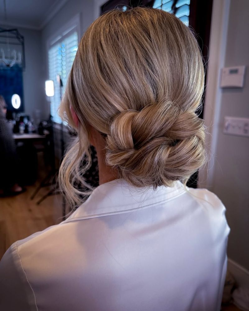 Chignon poli