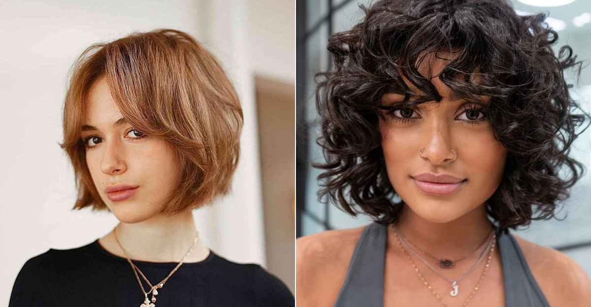 Short Haircuts That Flatter Round Faces – 34 Must-Try Styles