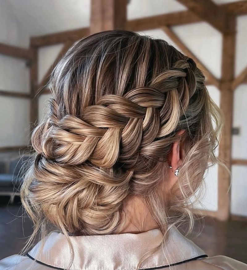 Trenza corona