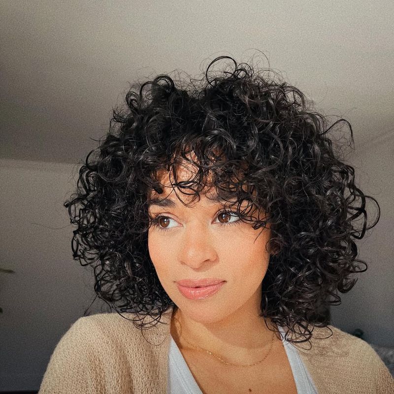 Short Curly Bob