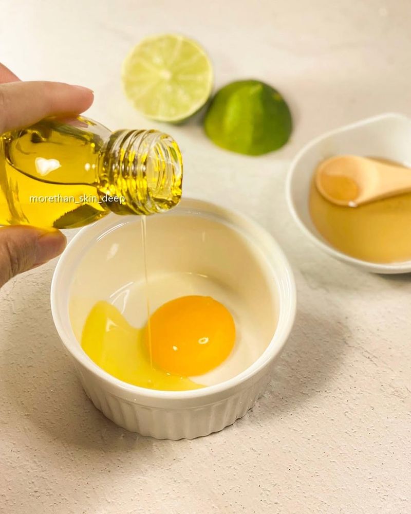 Egg Yolk Hair Mask