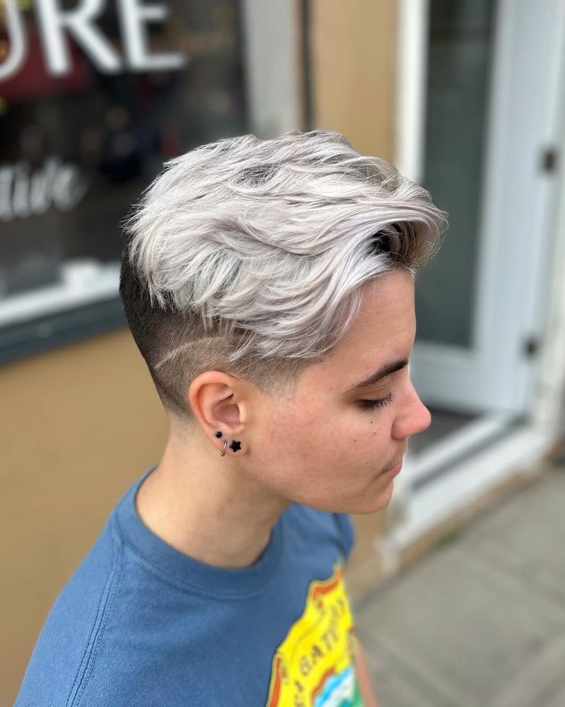 Silver Quiff