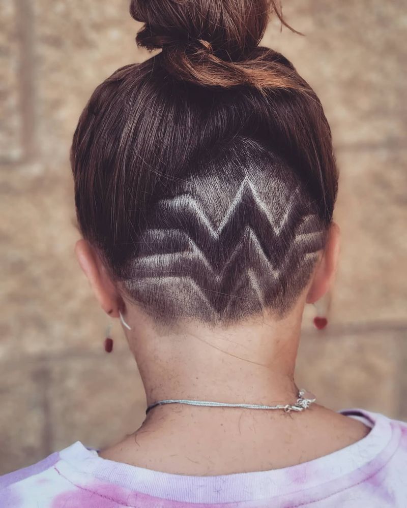 Bold Undercut with Patterns