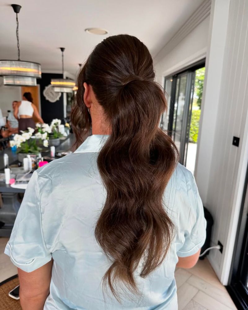 Layered Ponytail with Flair