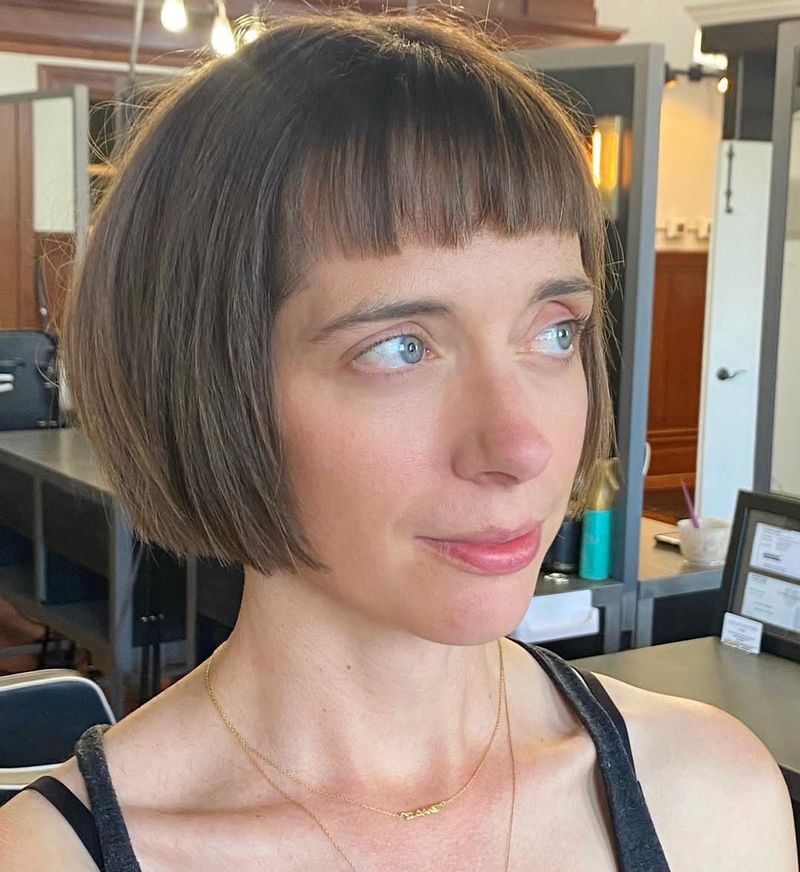 Short Bob with Bangs