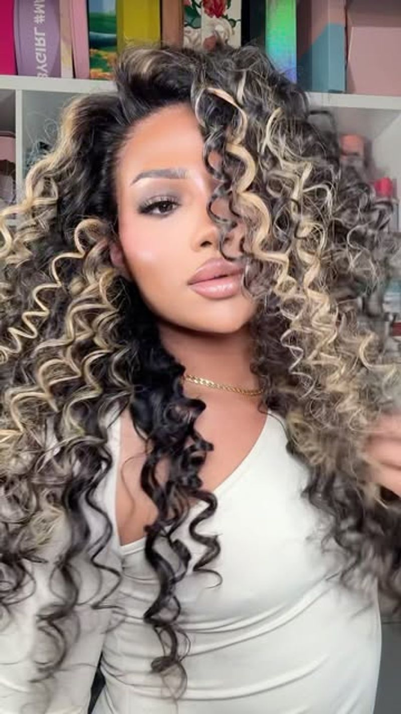 Voluminous Curls