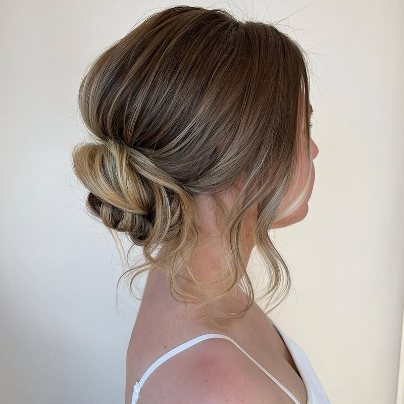 Chignon désordonné