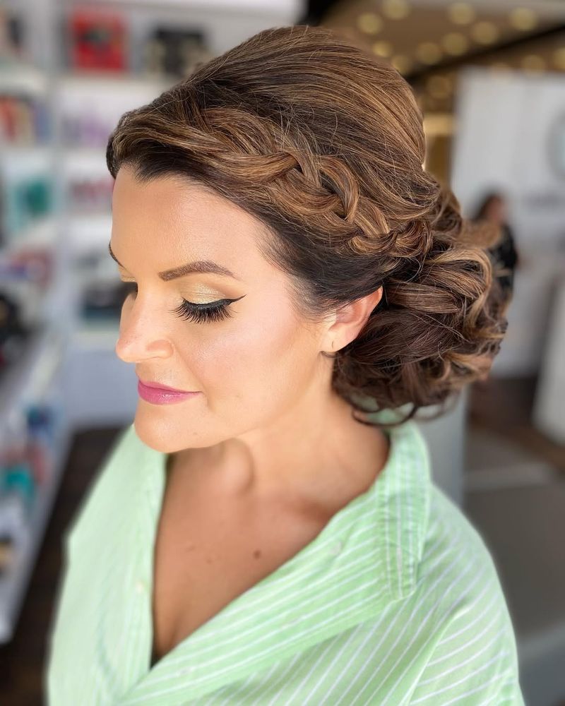 Textured Side Bun