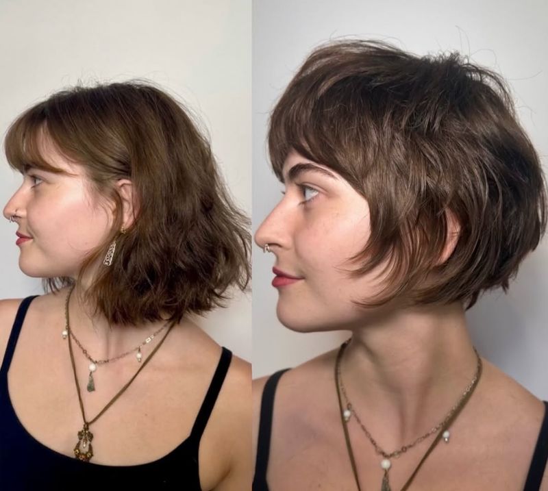 Asymmetrical Bob