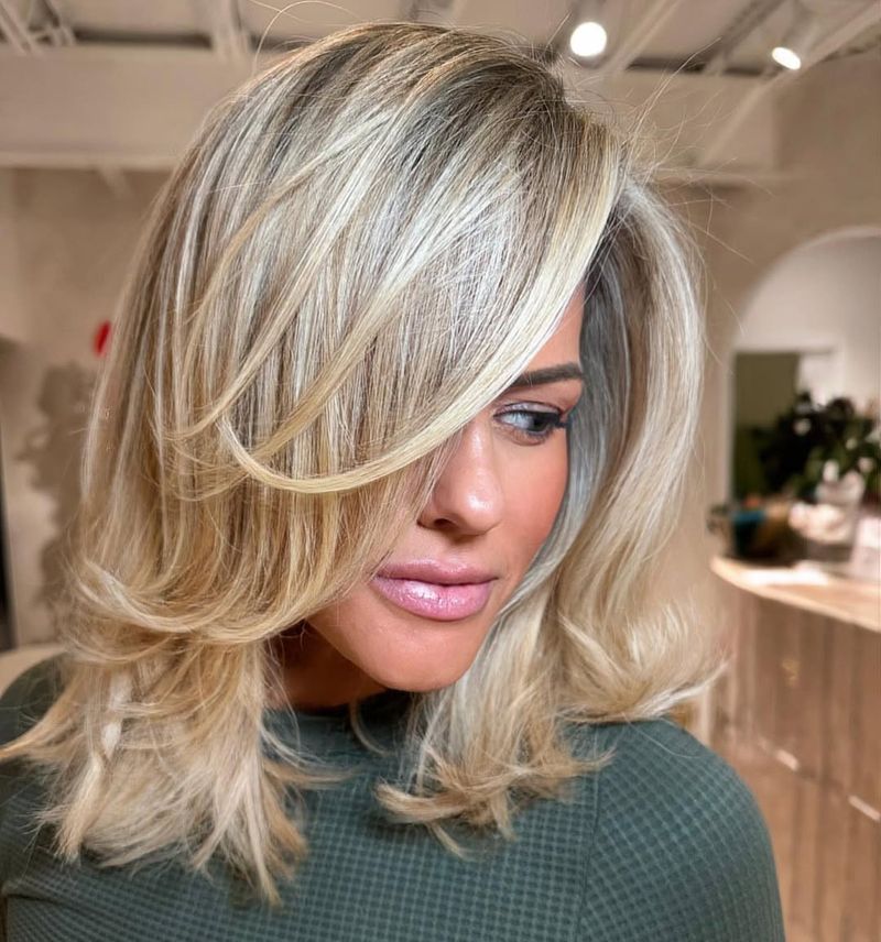 Blonde Balayage Bob