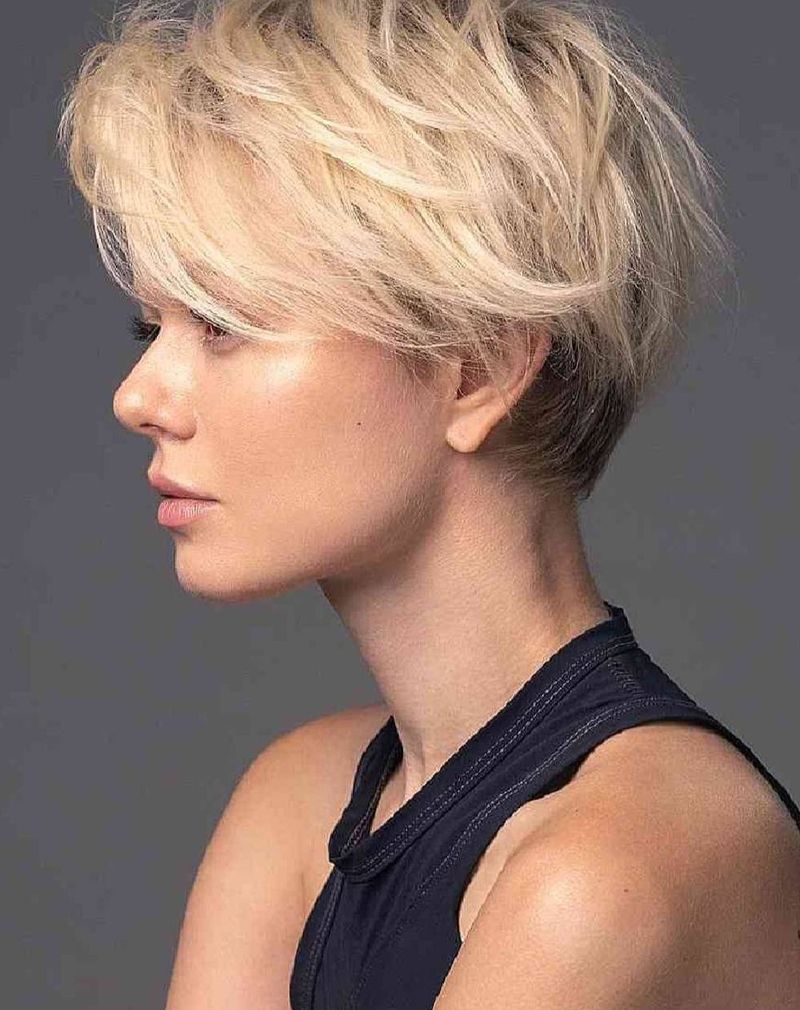 Feathered Bixie Cut