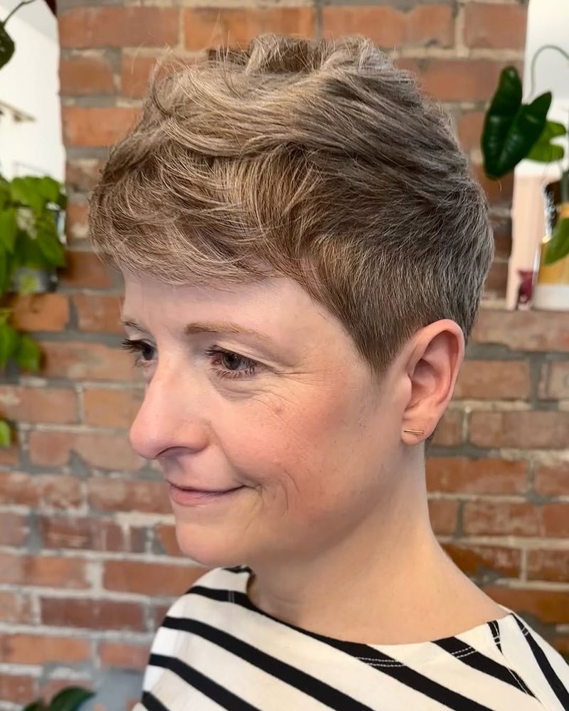 Messy Pixie Cut