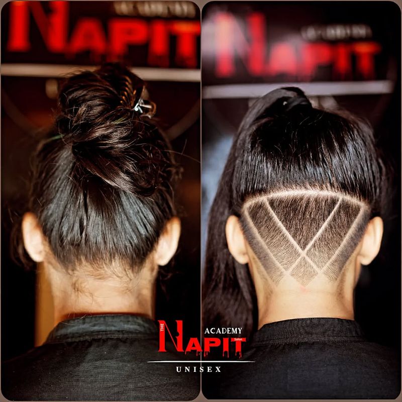 Playful Undercut for Teens