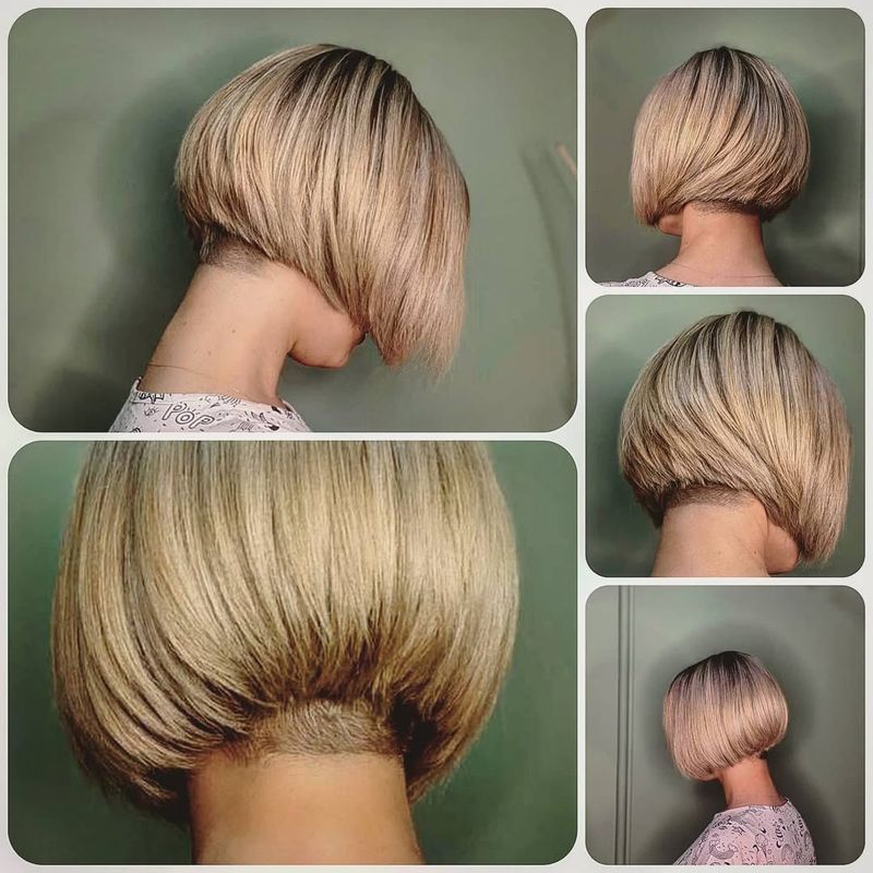 Classic Undercut Bob