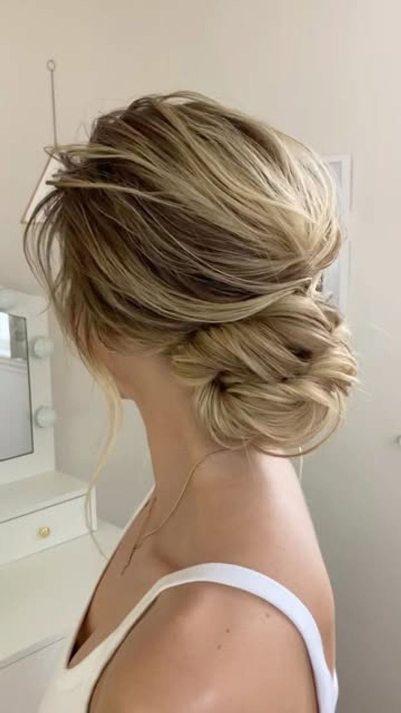 Chignon solto