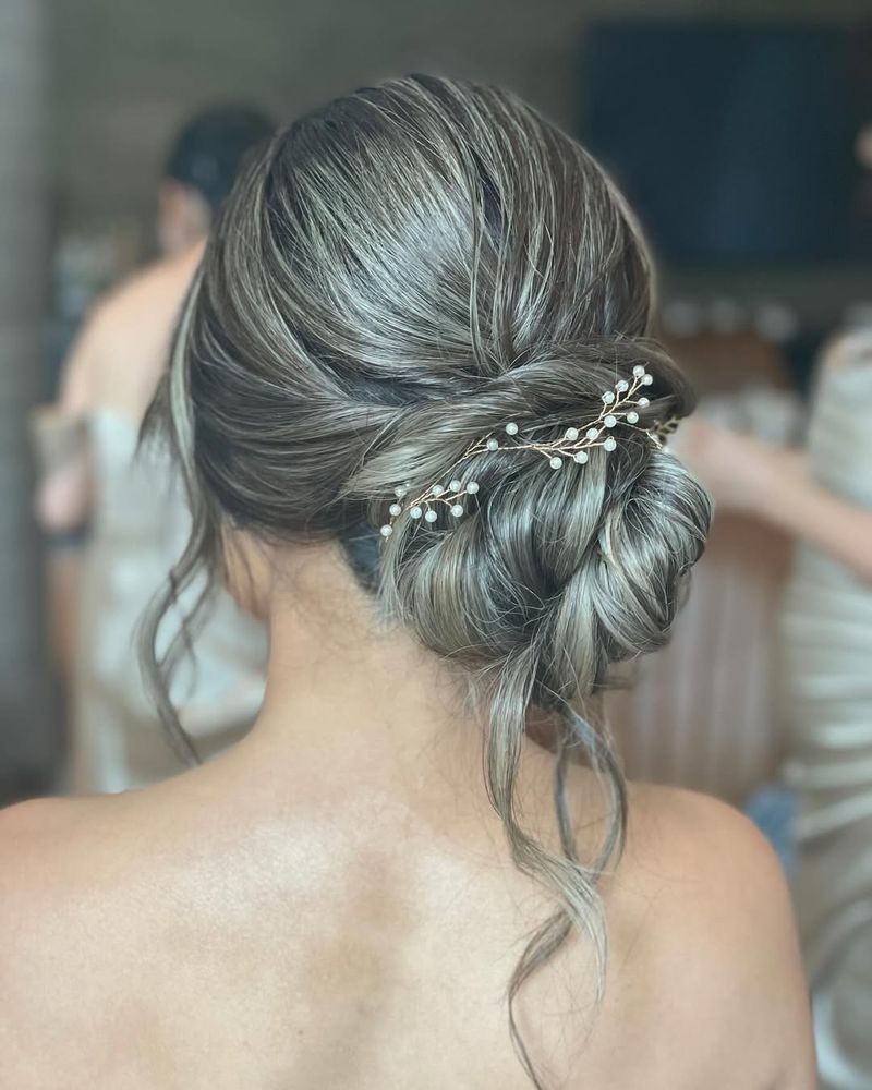 Chignon élégant