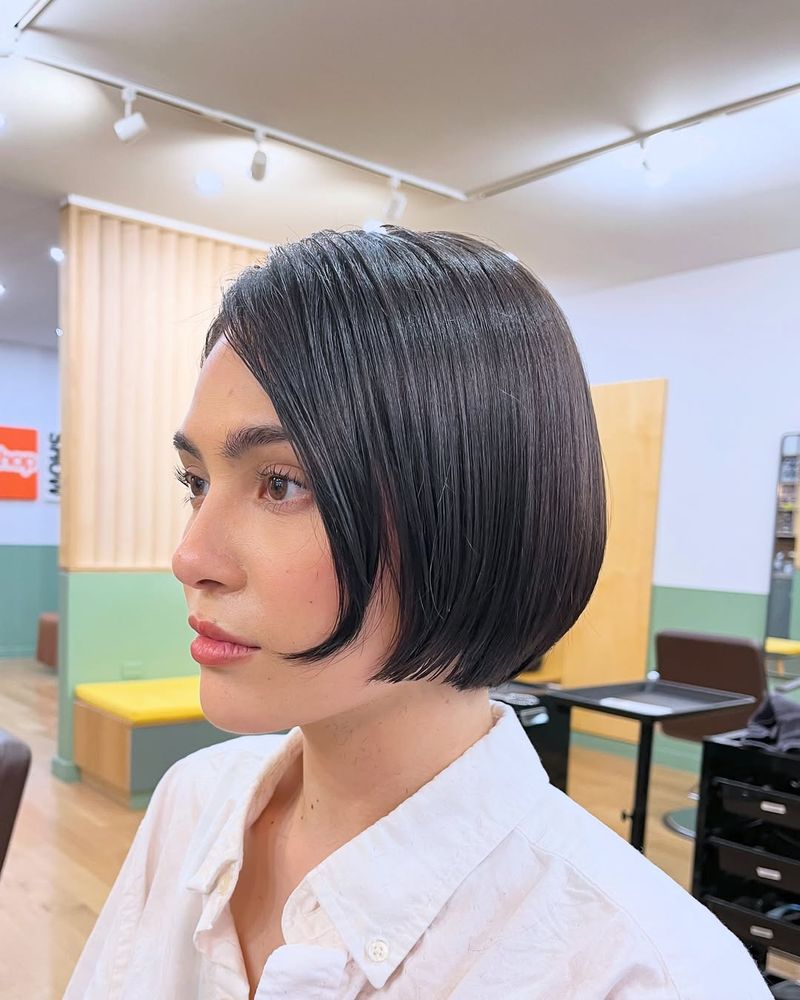 Sleek Long Bob