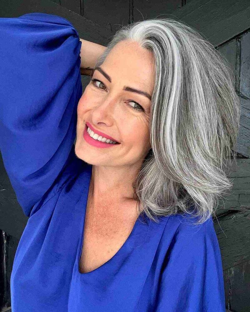 Sleek Silver Lob