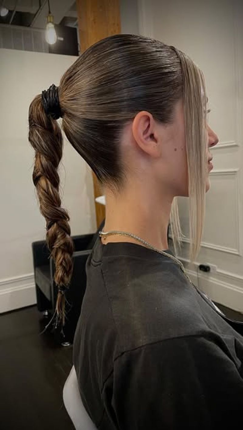 The Braided Ponytail