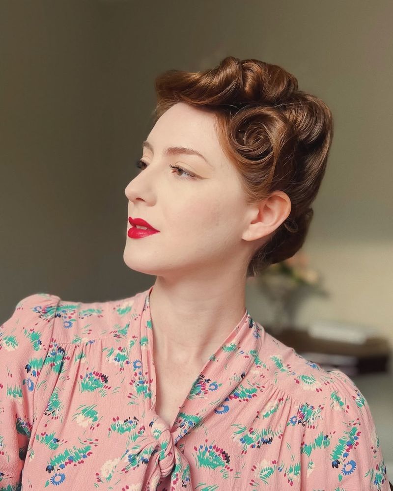 Vintage Victory Rolls