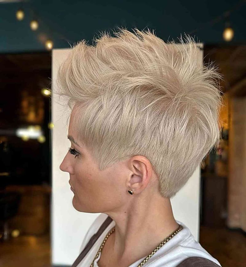 Coupe Pixie texturée