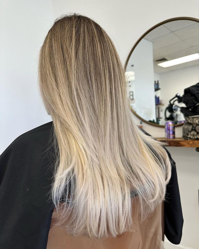 Unblended Ombre