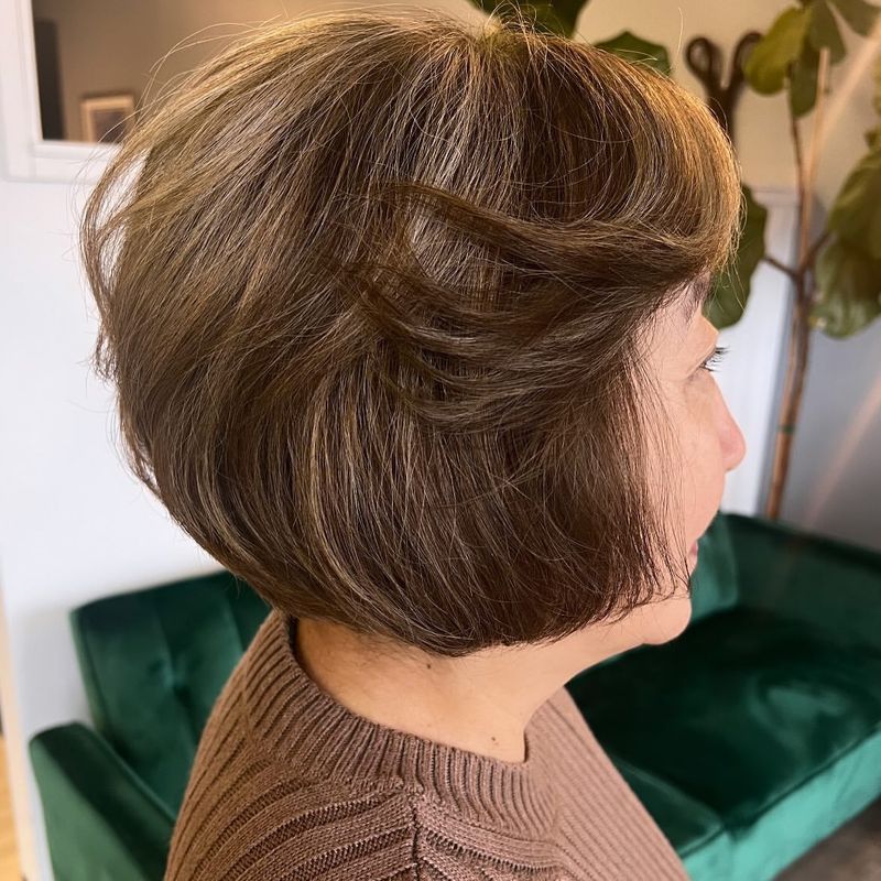 Subtle Ombre on Short Hair