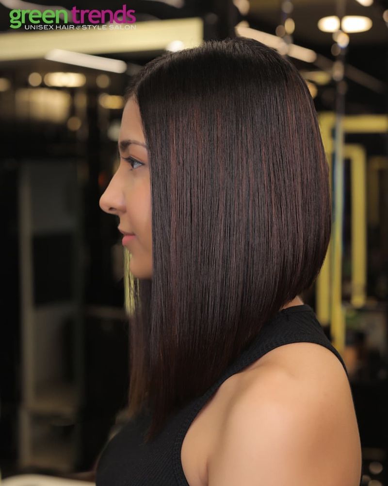 Inverted Long Bob