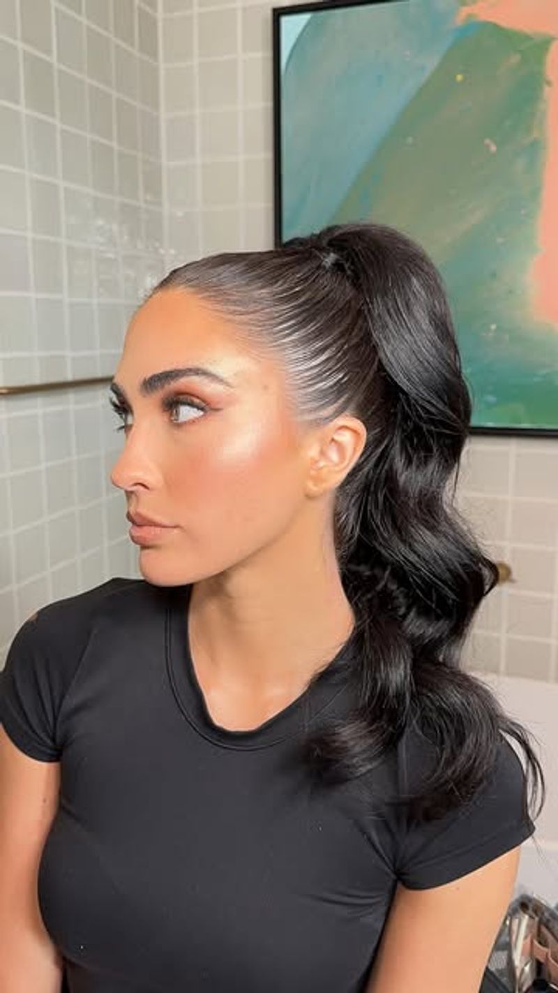 Sleek Long Ponytail