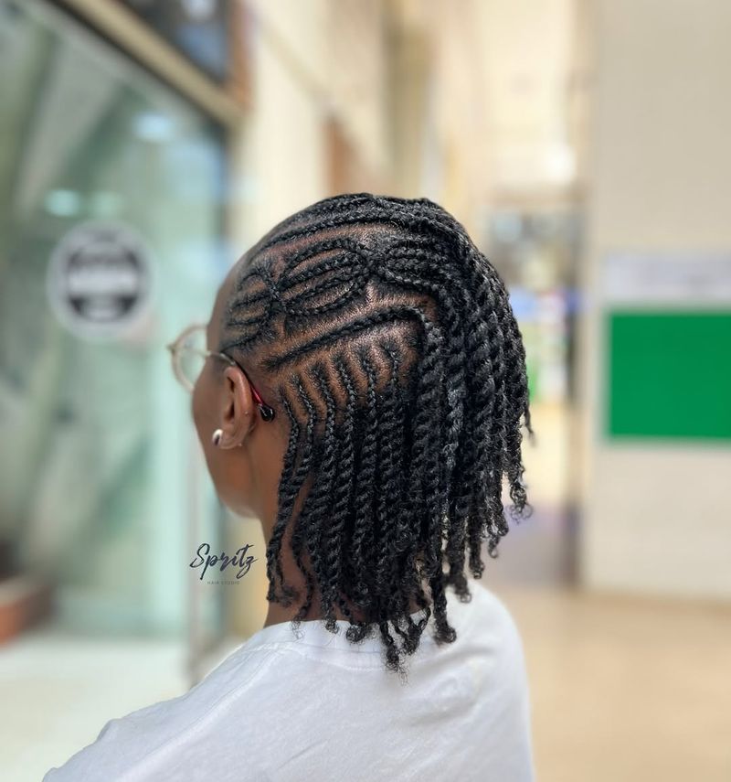 Side Swept Twists