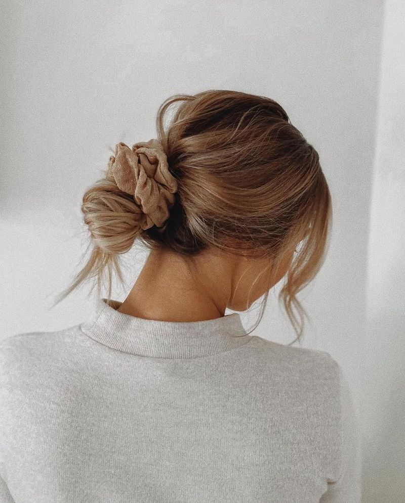 Chignon désordonné