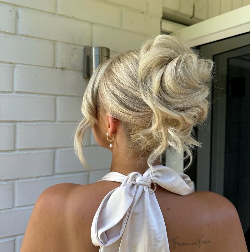 Chignon désordonné