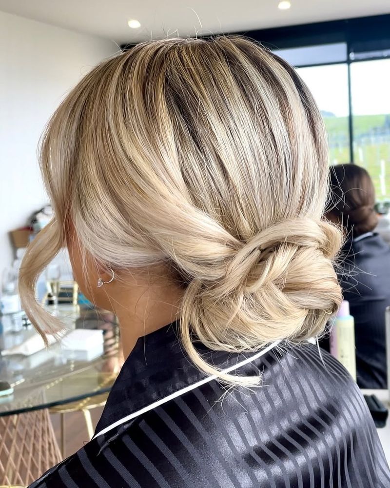 Chignon désordonné