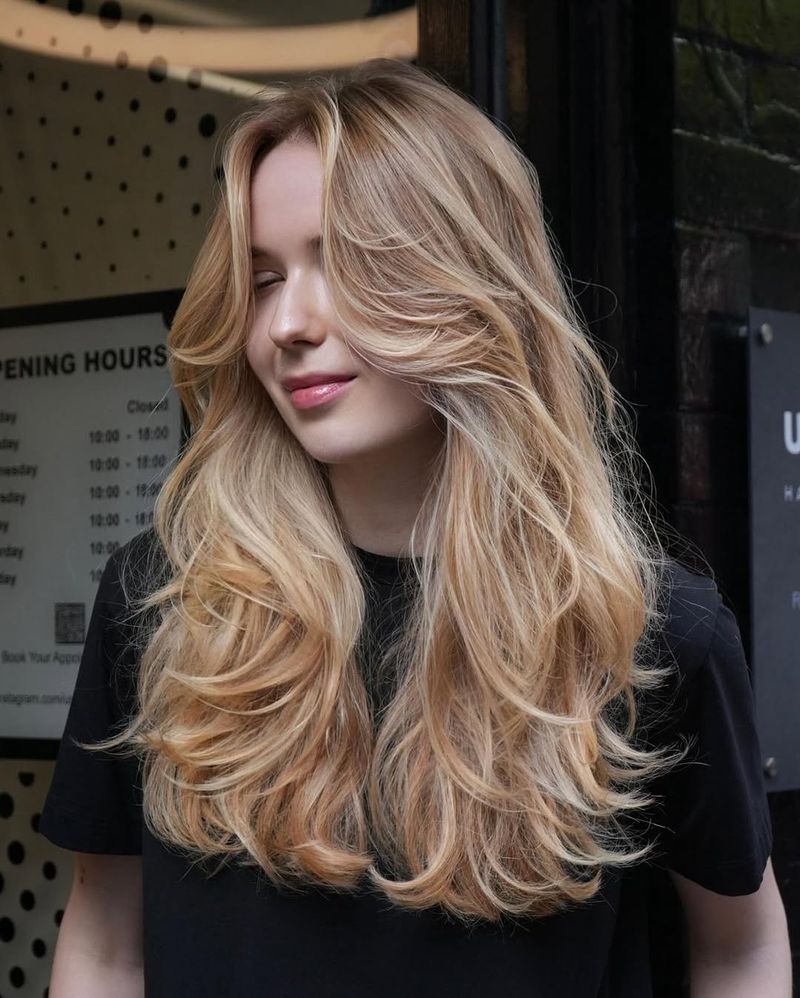 Textured Layers with Balayage