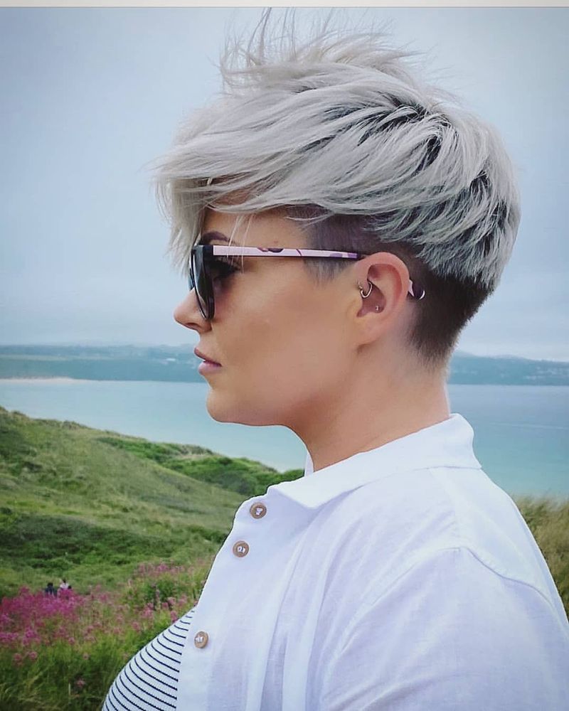 Pixie with a Nape Undercut